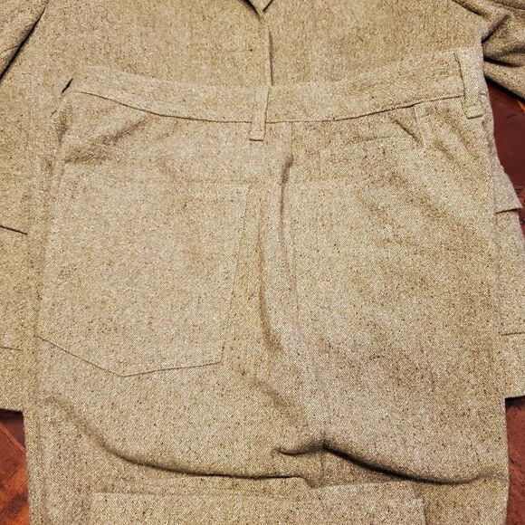 L. L. Bean Ladies Wool Blend Lined Suit  Size M - Picture 2 of 9